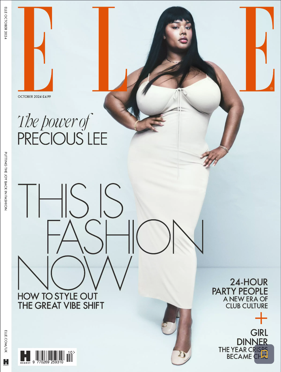 Elle October 2024 cover