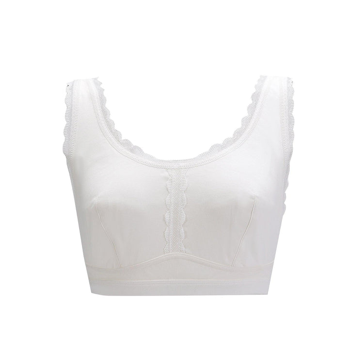 Georgia Silk Back Support Full Coverage Wireless Organic Cotton Bra, view 13 – Juliemay Lingerie