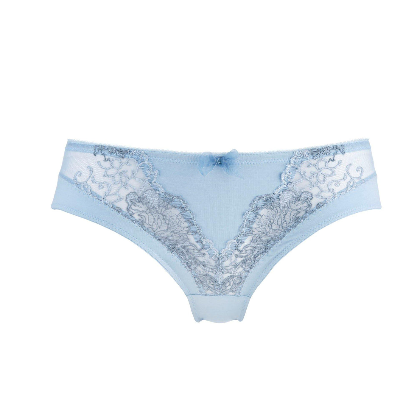 Ashley - Cotton & Silk Brief - Juliemay Lingerie