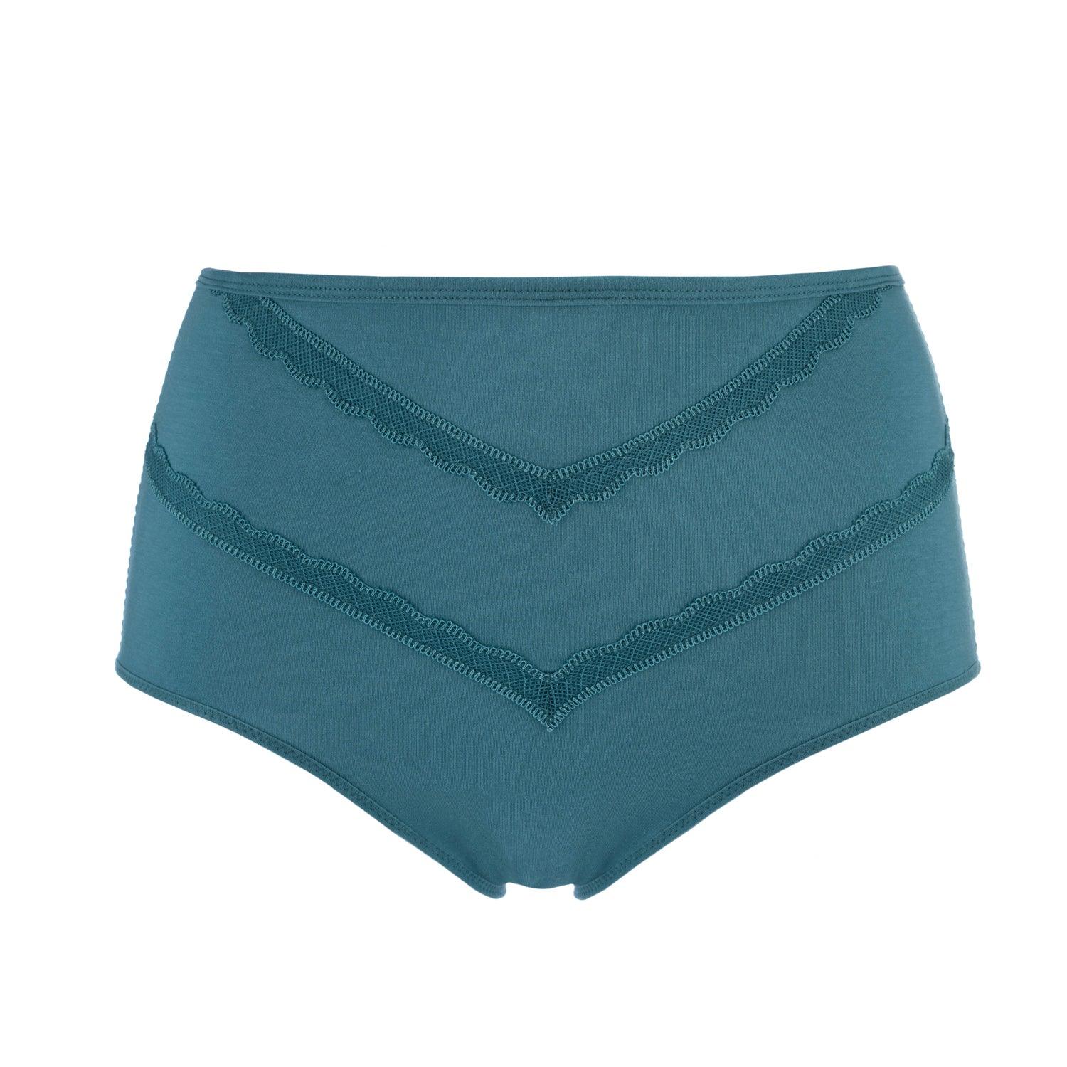 Vanessa- Silk & Organic Cotton Full Brief - Juliemay Lingerie