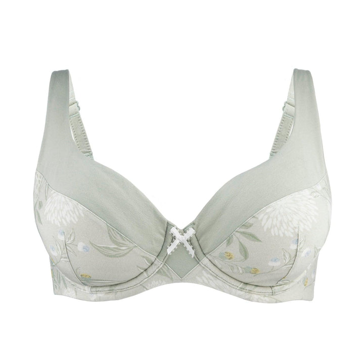 Valentina Silk and Organic Cotton Underwired Full Cup Support Bra – Juliemay Lingerie